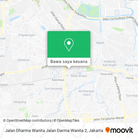 Peta Jalan Dharma Wanita Jalan Darma Wanita 2