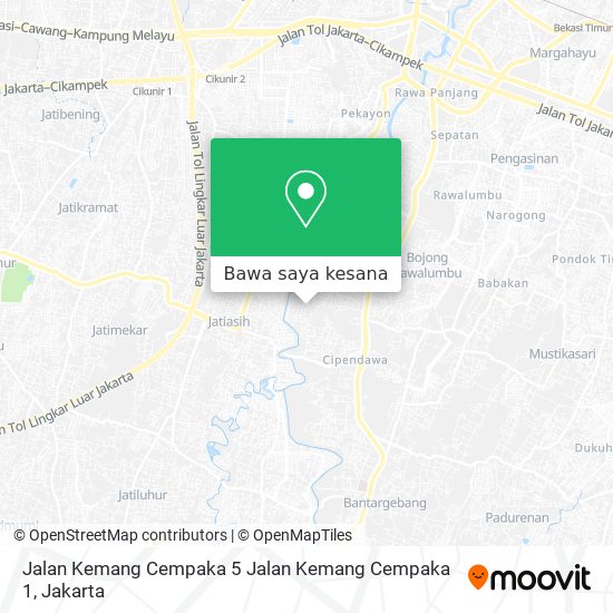 Peta Jalan Kemang Cempaka 5 Jalan Kemang Cempaka 1