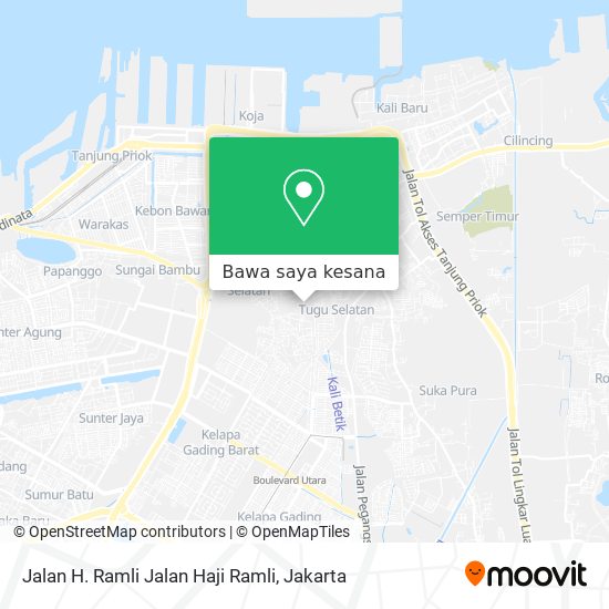 Peta Jalan H. Ramli Jalan Haji Ramli
