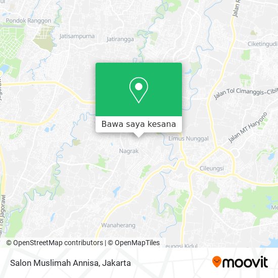 Peta Salon Muslimah Annisa