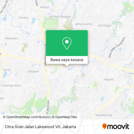 Peta Citra Gran Jalan Lakewood VII