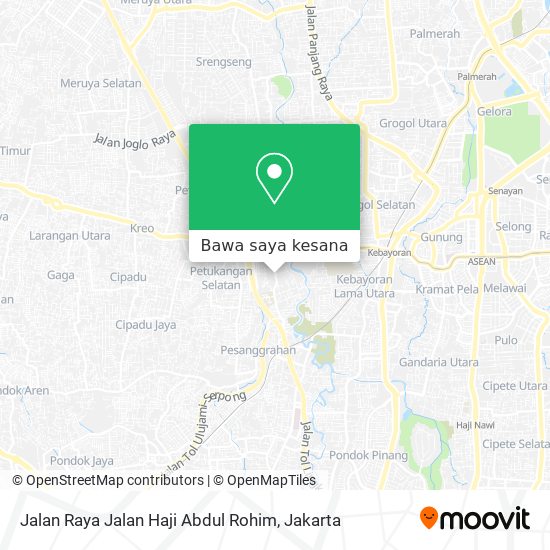 Peta Jalan Raya Jalan Haji Abdul Rohim