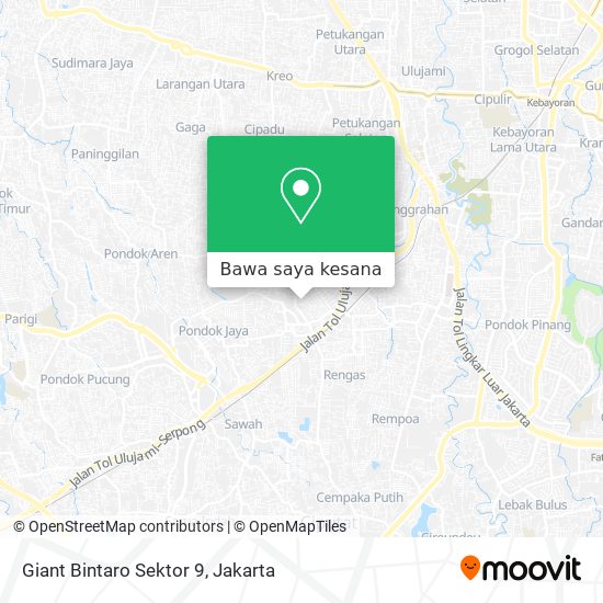 Peta Giant Bintaro Sektor 9