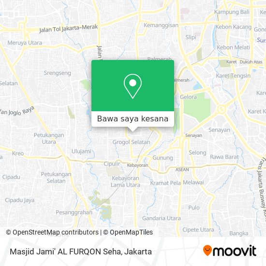 Peta Masjid Jami' AL FURQON Seha
