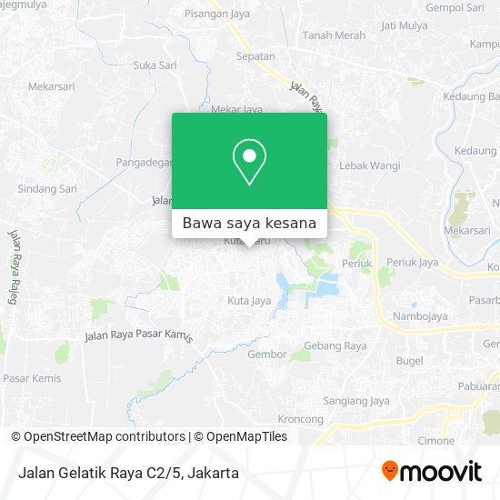 Peta Jalan Gelatik Raya C2/5