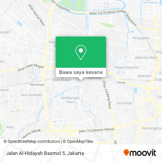 Peta Jalan Al-Hidayah Basmol 5