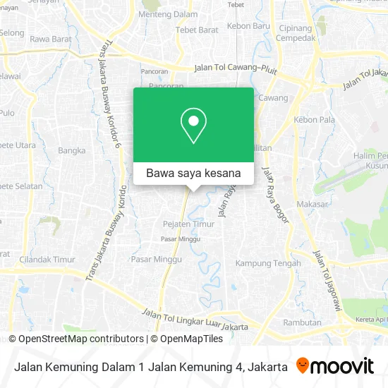 Peta Jalan Kemuning Dalam 1 Jalan Kemuning 4
