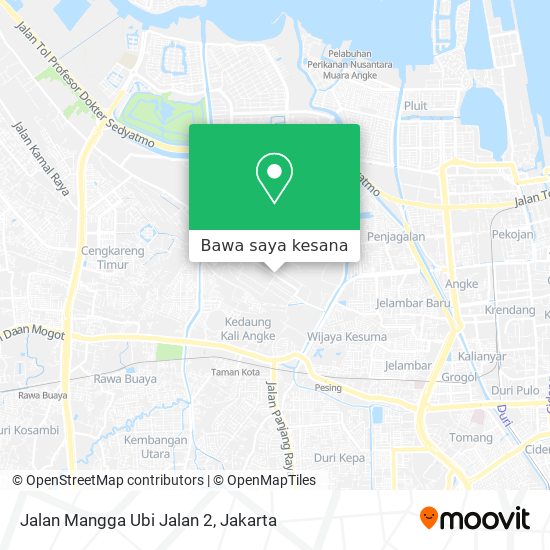 Peta Jalan Mangga Ubi Jalan 2