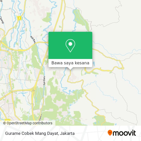 Peta Gurame Cobek Mang Dayat