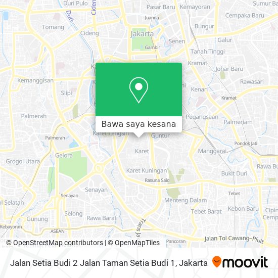 Peta Jalan Setia Budi 2 Jalan Taman Setia Budi 1