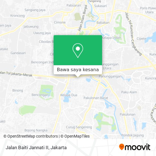 Peta Jalan Baiti Jannati II