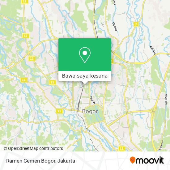 Peta Ramen Cemen Bogor