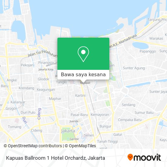 Peta Kapuas Ballroom 1 Hotel Orchardz