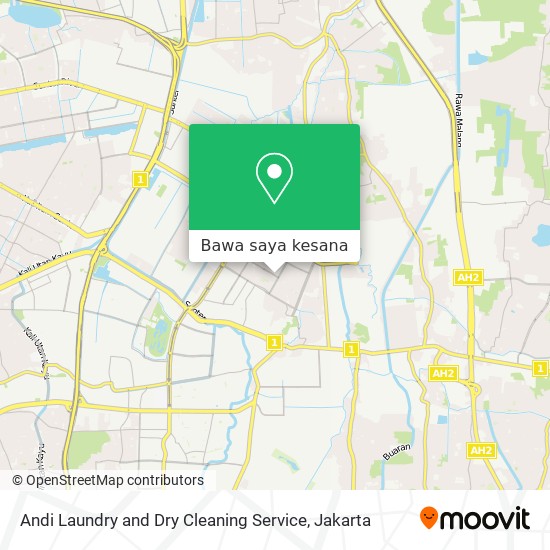 Peta Andi Laundry and Dry Cleaning Service