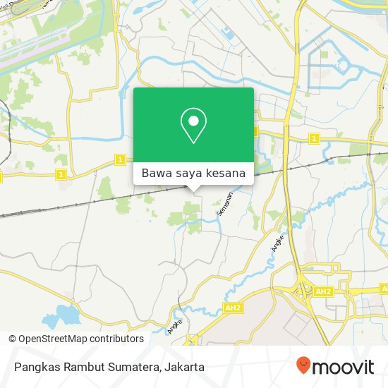 Peta Pangkas Rambut Sumatera