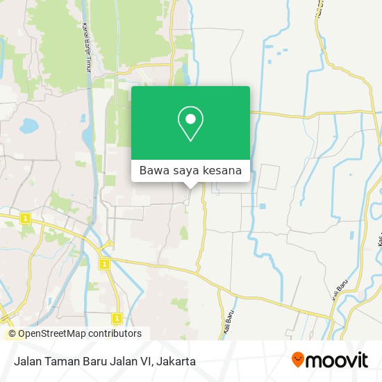 Peta Jalan Taman Baru Jalan VI