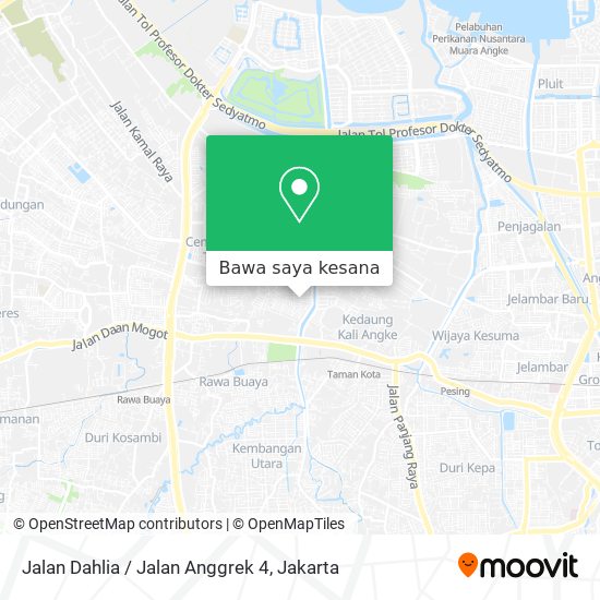 Peta Jalan Dahlia / Jalan Anggrek 4