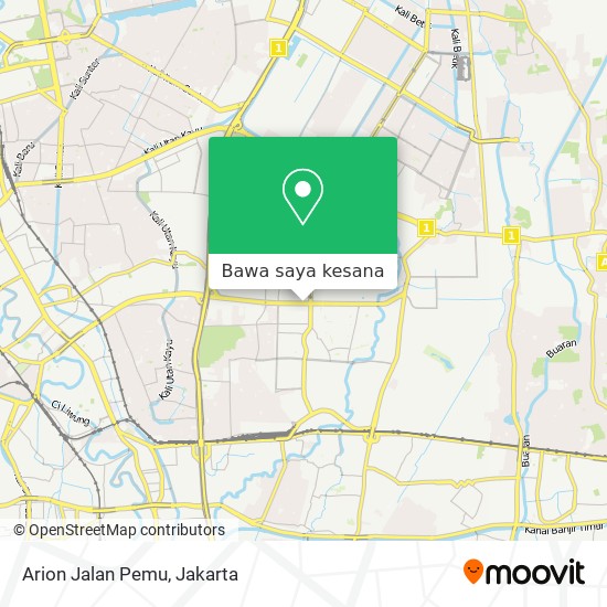 Peta Arion Jalan Pemu