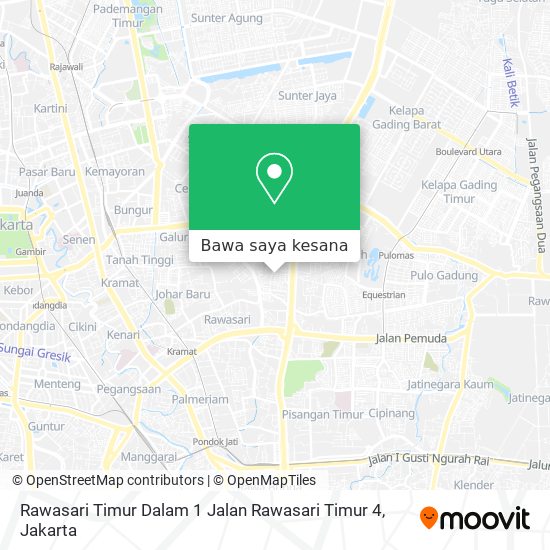 Peta Rawasari Timur Dalam 1 Jalan Rawasari Timur 4