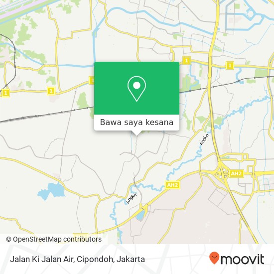 Peta Jalan Ki Jalan Air, Cipondoh