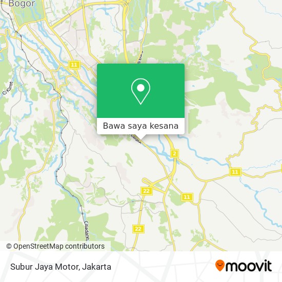 Peta Subur Jaya Motor