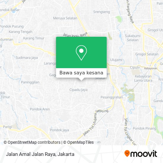 Peta Jalan Amal Jalan Raya