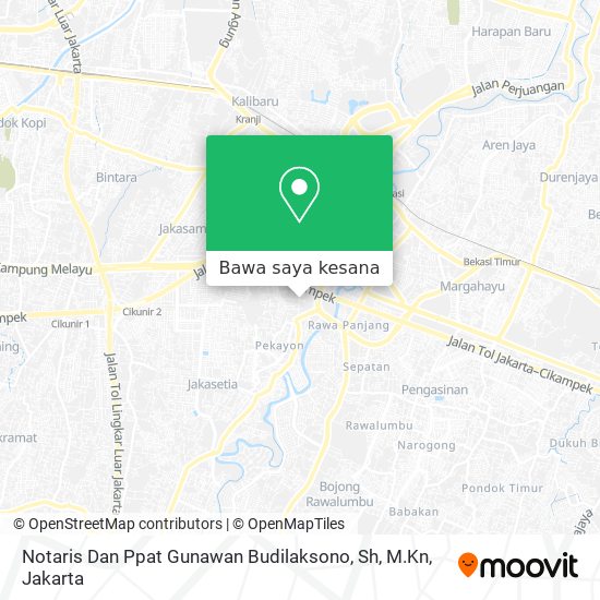 Peta Notaris Dan Ppat Gunawan Budilaksono, Sh, M.Kn