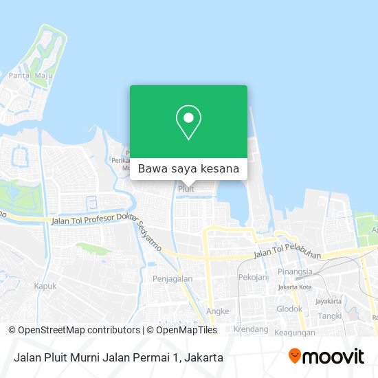 Peta Jalan Pluit Murni Jalan Permai 1