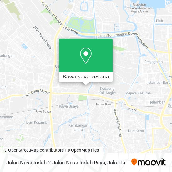 Peta Jalan Nusa Indah 2 Jalan Nusa Indah Raya
