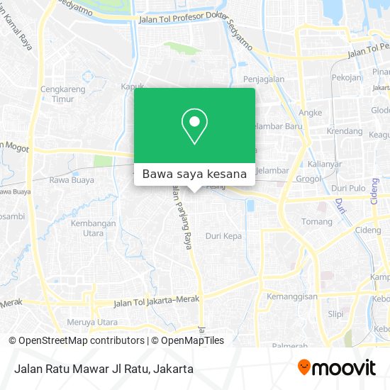 Peta Jalan Ratu Mawar Jl Ratu