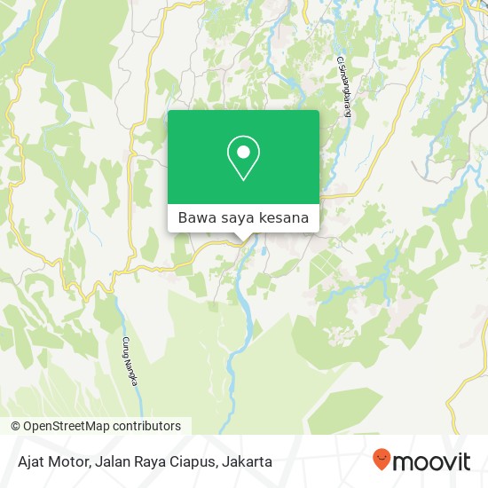 Peta Ajat Motor, Jalan Raya Ciapus