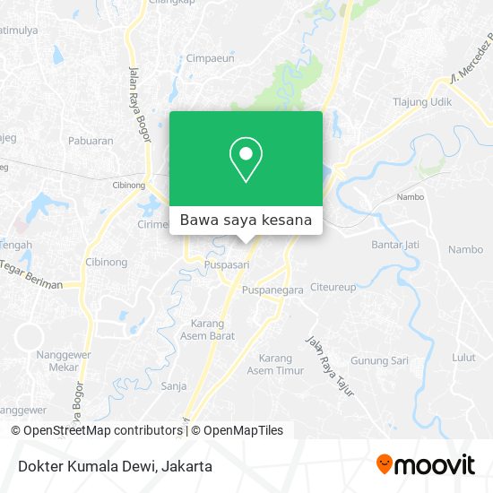 Peta Dokter Kumala Dewi