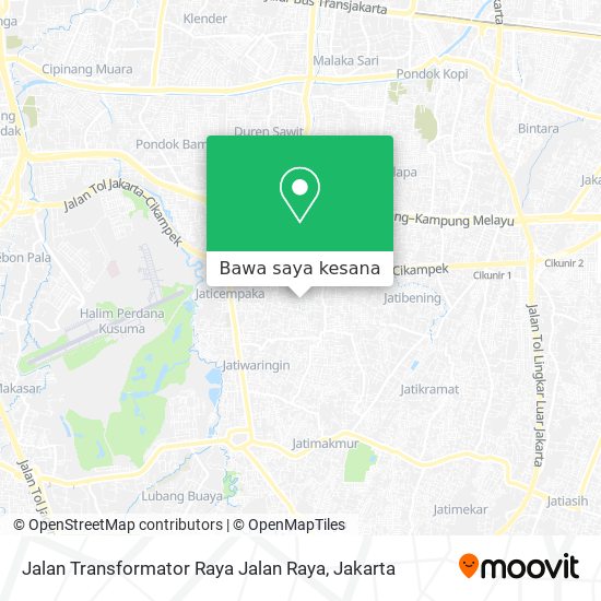Peta Jalan Transformator Raya Jalan Raya