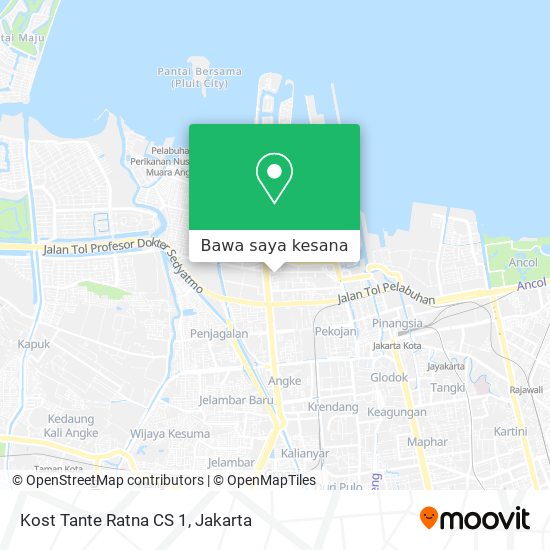 Peta Kost Tante Ratna CS 1