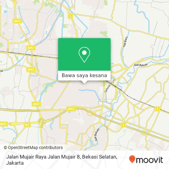 Peta Jalan Mujair Raya Jalan Mujair 8, Bekasi Selatan