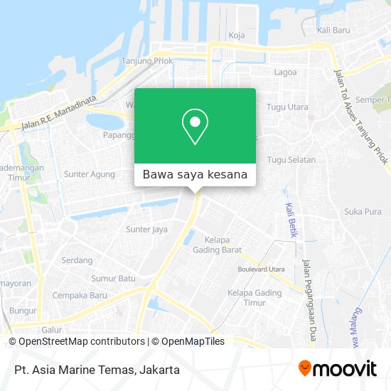Peta Pt. Asia Marine Temas