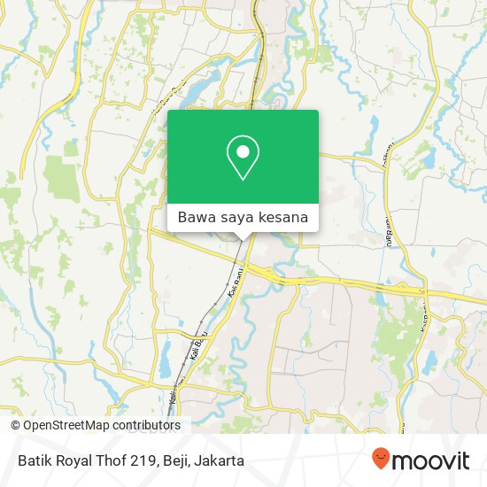 Peta Batik Royal Thof 219, Beji