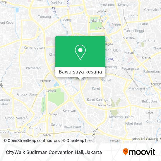 Peta CityWalk Sudirman Convention Hall