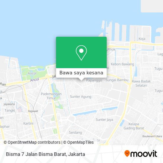 Peta Bisma 7 Jalan Bisma Barat