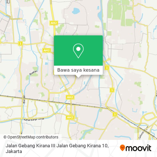 Peta Jalan Gebang Kirana III Jalan Gebang Kirana 10