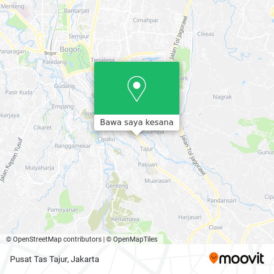 Peta Pusat Tas Tajur