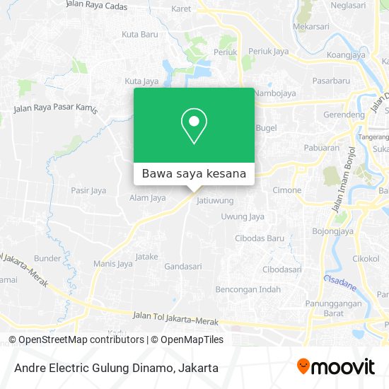 Peta Andre Electric Gulung Dinamo