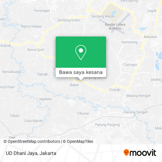 Peta UD Dhani Jaya