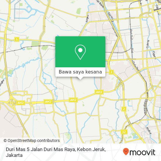 Peta Duri Mas 5 Jalan Duri Mas Raya, Kebon Jeruk