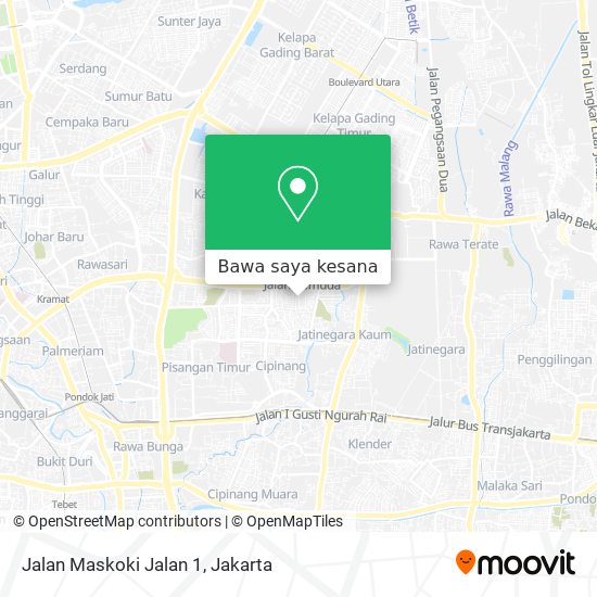 Peta Jalan Maskoki Jalan 1