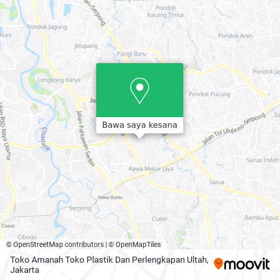 Peta Toko Amanah Toko Plastik Dan Perlengkapan Ultah