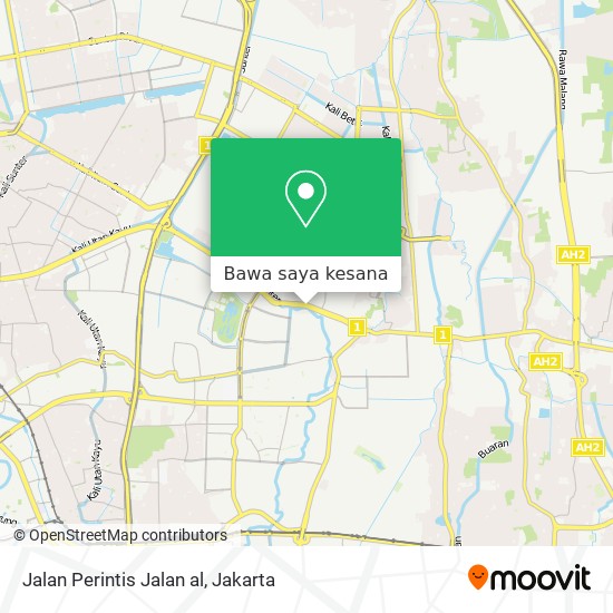 Peta Jalan Perintis Jalan al