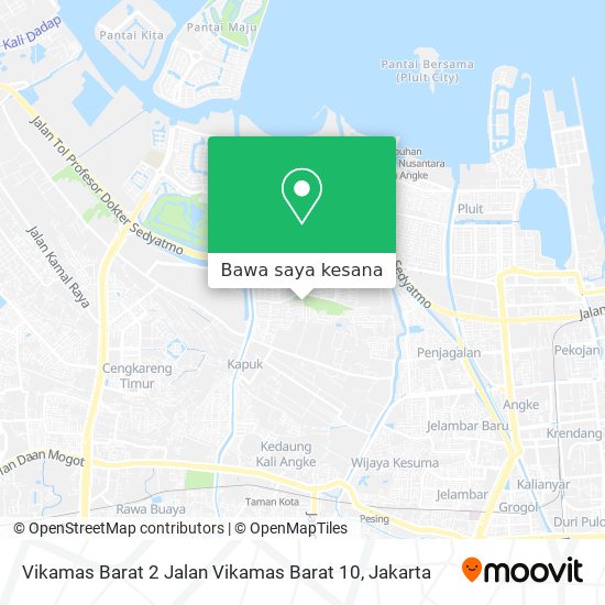 Peta Vikamas Barat 2 Jalan Vikamas Barat 10