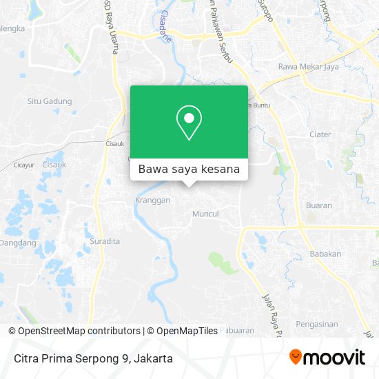 Peta Citra Prima Serpong 9