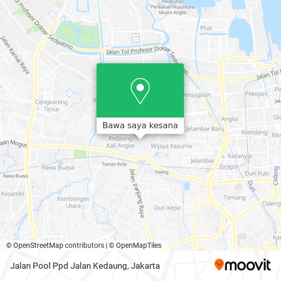 Peta Jalan Pool Ppd Jalan Kedaung